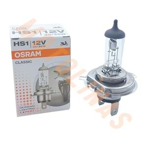 AMPUL 12V 35/35 H4 3 FİŞ OSRAM MADE İN GERMAN - UNİVERSAL