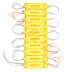 PARMAK LAMBA MODÜL LED SARI [COB LED] 10 LU PAKET FİYAT