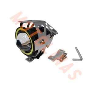 ANGEL ÇAKARLI LED SİS LAMBASI GÜMÜŞ - UNİVERSAL