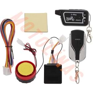 MOTOSİKLET ALARM TİTREŞİMLİ SESLİ UYARI UNİVERSAL