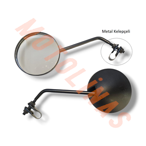 AYNA YUVARLAK [6mm+ METAL KELEPÇELİ] TAKIM - EBİKE,,BİSİKLET,ATV UNİVERSAL