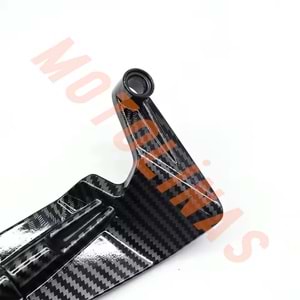 KATLANIR AYNA [KARBON] [KÜÇÜK] YARASA H2 MODEL - UNİVERSAL