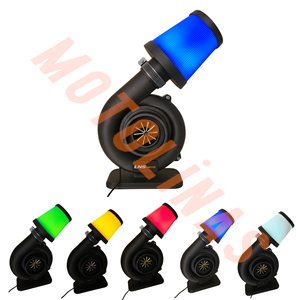 3D MOTOR TURBO TASARIMLI LAMBA [RGB LEDLİ] OFİS, ODA MASA ÜSTÜ APARATLI