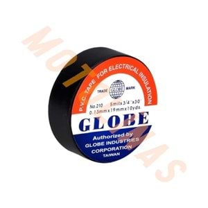 İZOLEBANT GLOBE 19mm SİYAH ADET FİYAT