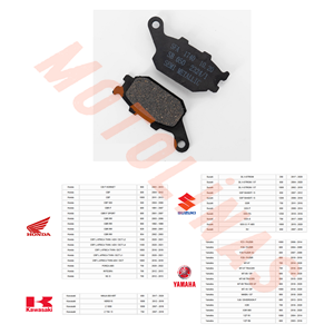 ÖN FREN DİSK BALATASI [BS174] ORGANİK GOLD, HONDA,KAWASAKİ,SUZUKİ,YAMAHA