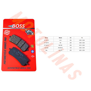 ÖN FREN DİSK BALATASI [CF01] BSCF-01 ORGANİK - CF MOTO CLK250, NK250, MONDİAL RESSİVO, RKS VİESTE250