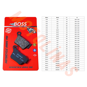 ARKA FREN DİSK BALATASI [BS368] ORGANİK - KTM, SHERCO