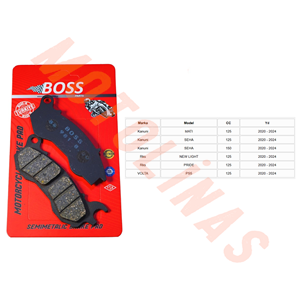 ÖN FREN DİSK BALATASI [BS981] ORGANİK - KANUNİ MATİ125, SEHA125,SEHA150, RKS NEWLİGHT, RKS PRİDE, VOLTA, PS5