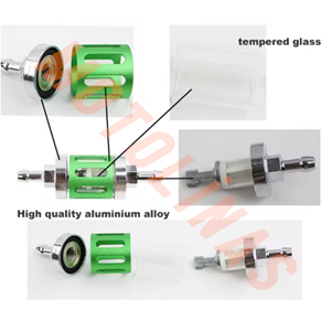 BENZİN FİLTRESİ [CNC-KORUMALI] TEMİZLENEBİLİR - UNİVERSAL