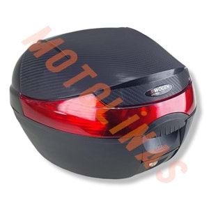 ARKA ÇANTA 33 Litre KIZAKLI [KARBON DİZAYN] - SİYAH