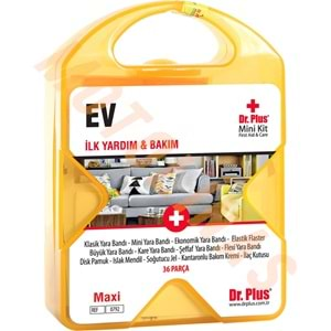 DR.PLUS İLK YARDIM ÇANTASI MİNİKİT [EV] - EKİPMAN