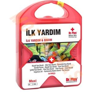 DR.PLUS İLK YARDIM ÇANTASI MİNİKİT [İLK YARDIM] - EKİPMAN