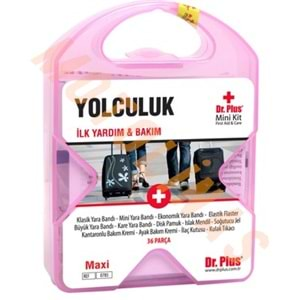 DR.PLUS İLK YARDIM ÇANTASI MİNİKİT [YOLCULUK] - EKİPMAN