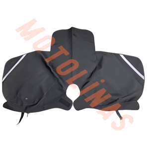 LNSMOTO PRİME DİZ ÖRTÜSÜ [HONDA DİO - ÖNDEN BAĞLAMA] - DERİ/TERMAL