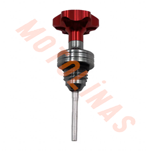 YAĞ ÇUBUĞU CNC KIRMIZI - MOTOSİKLET UNİVERSAL