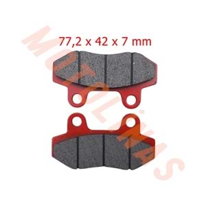 DİSK BALATA [KULAKSIZ] A KALİTE - SCOOTER - ARORA SPECIAL-ALFA