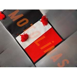 HEYBE ORTA BOY (32x90cm) (MODİFİYE DERİ) BEYAZ - UNİVERSAL