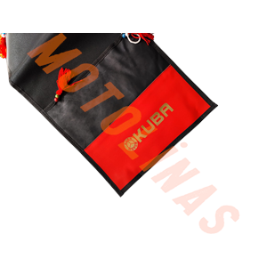 HEYBE ORTA BOY (32x90cm) (MODİFİYE DERİ) SİYAH KUBA - UNİVERSAL