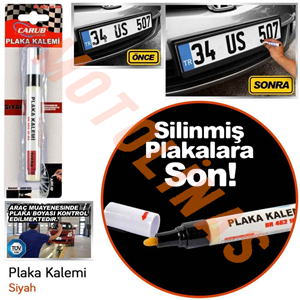 PLAKA YAZI KALEMİ - SİYAH RENK
