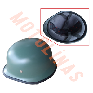 NAZİ MODEL KASK [MAT YEŞİL] - BEDENSİZ
