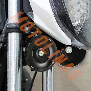 KORNA 12V İNCE-KALIN SET [SİYAH] - UNİVERSAL