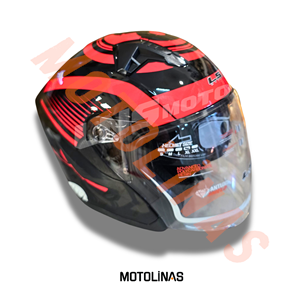 ÇENESİZ SİYAH/KIRMIZI [LNS55531] M-L-XL