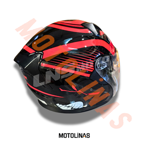 ÇENESİZ SİYAH/KIRMIZI [LNS55531] M-L-XL