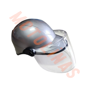 KASK JOKEY GRİ FİTİLLİ CAMLI - UNİVERSAL
