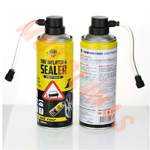 LASTİK PATLAK TAMİR SPREYİ + HAVA VE KÖPÜK 450 Ml - Universal