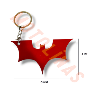 ANAHTARLIK, MASKOT PLEKSİ [BATMAN] KIRMIZI - MUHTELİF
