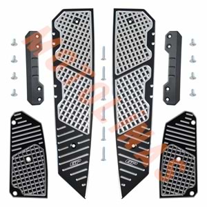 PASPAS ALÜMİNYUM GRİ BASAMAK GP KOMPOZİT - HONDA FORZA 250 18-26