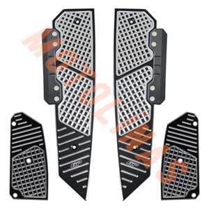 PASPAS ALÜMİNYUM GRİ BASAMAK GP KOMPOZİT - HONDA FORZA 250 18-26