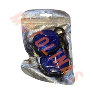 REFLEKTÖR 2 li YUVARLAK [MAVİ LEDLİ] [2 MOD/ÇAKAR VE DÜZ YANMA] 6 mm
