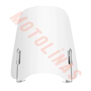 SİPERLİK CAMI DÜZ [MUHTELİF - SCOOTER UYUMLU] 3.00 mm/40*42cm