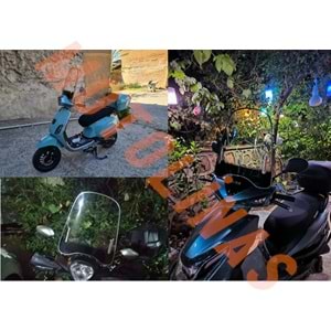 SİPERLİK CAMI DÜZ [MUHTELİF - SCOOTER UYUMLU] 3.00 mm/40*42cm