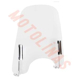 SİPERLİK CAMI VİTESLİ UYUMLU/ 3 mm 42-45CM - UNİVERSAL