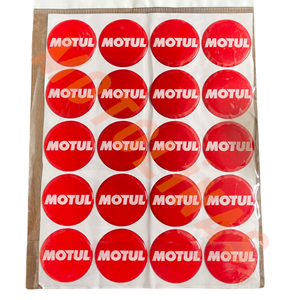 DAMLA ETİKET 5x5cm [20 ADET FİYATI] MOTUL