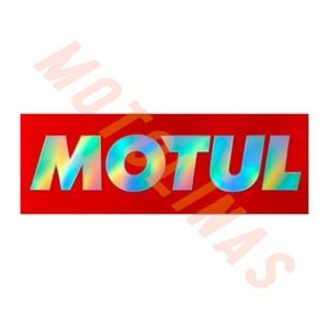 MOTUL STİCKER TEKLİ HOLOGRAM KIRMIZI 16x4cm - UNİVERSAL