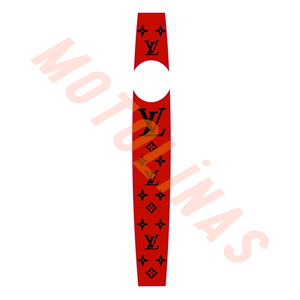 DEPO ÜSTÜ ŞERİDİ LV MODEL [KIRMIZI SİYAH] - CG - ÇİTA