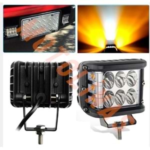 SİS FARI [YAYICI MODEL] 3 MOD 12 LED 45W TAKIM İTHAL - UNİVERSAL