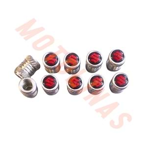 SİBOP KAPAĞI NİKEL - (SUZUKİ LOGOLU) - 10 ADET