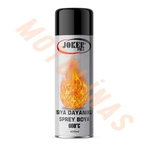 ISIYA DAYANIKLI SPREY BOYA 600 C ° MAT SİYAH 400 ML