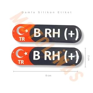 KAN GRUBU 2 Lİ [DAMLA SİLİKONLU] [BRH+] - ÜRETİM