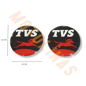 DAMLA STİCKER 2 li [4,5X4,5 cm] TVS DAMLA SİLİKON ETİKET