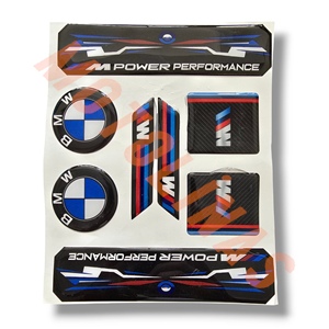 DAMLA STİCKER SET [M POWER/BMW] [8 PARÇA] - UNİVERSAL