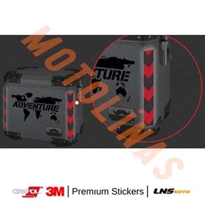 ŞERİT 2li SET ETİKETİ [KIRMIZI] [REFLEKTİF] 3M STİCKER ÇANTA ETİKETİ- UNİVERSAL