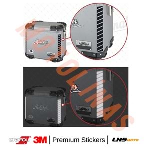 ŞERİT 2li SET ETİKETİ [SİYAH/V2] [REFLEKTİF] 3M STİCKER ÇANTA ETİKETİ- UNİVERSAL