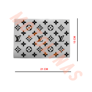 STİCKER SETİ [A5] LV 15x21cm SİYAH - UNİVERSAL