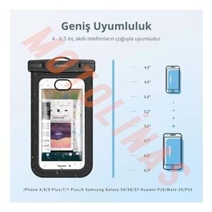 SU GEÇİRMEZ TELEFON KILIFI PVC MODEL - [ASKILI] - MUHTELİF