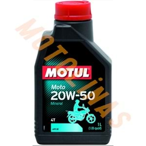 MOTUL YAĞ - [20W50] [MİNAREL] 4T - 1 LİTRE